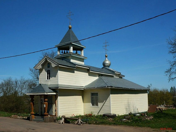 Церковь Георгия Победоносца (Осьмино, Ленинградская обл.) Церковь Георгия Победоносца (Осьмино, Ленинградская обл.)