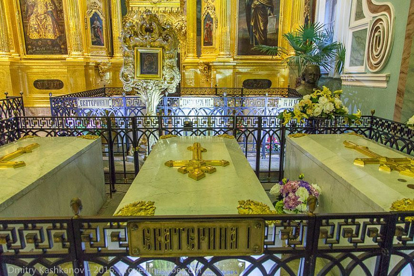 Собор Петра и Павла. Захоронение императрицы Екатерины I (С-Петербург) Собор Петра и Павла. Захоронение императрицы Екатерины I (С-Петербург)