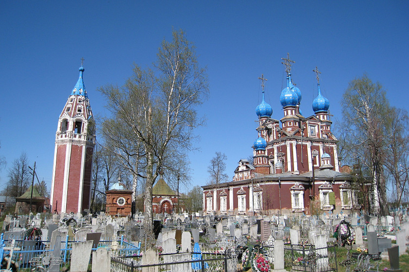 Церковь Казанской иконы Божией Матери (Строгановская) (Устюжна, Вологодская обл.) Церковь Казанской иконы Божией Матери (Строгановская) (Устюжна, Вологодская обл.)