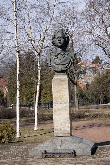 Памятник Петру I на площади Свободы (Сестрорецк, С-Петербург)